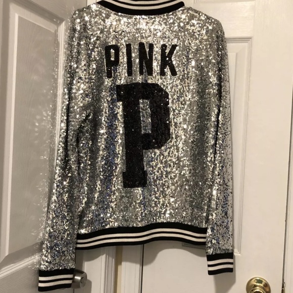 **SOLD**PINK VICTORIA’S SECRET BLING  JACKET - Picture 8 of 8